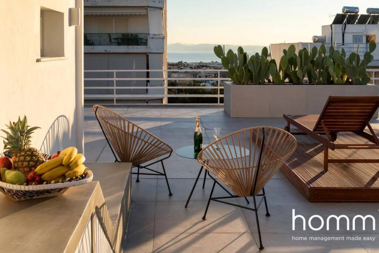 Brand New Homm Penthouse In Ano Glyfada, Dilou Apartment Atena Exterior foto