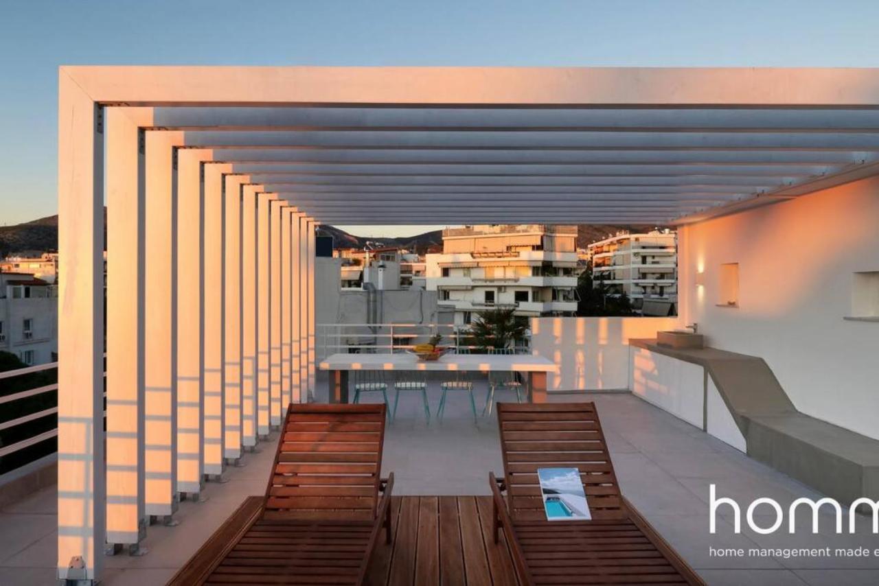 Brand New Homm Penthouse In Ano Glyfada, Dilou Apartment Atena Exterior foto