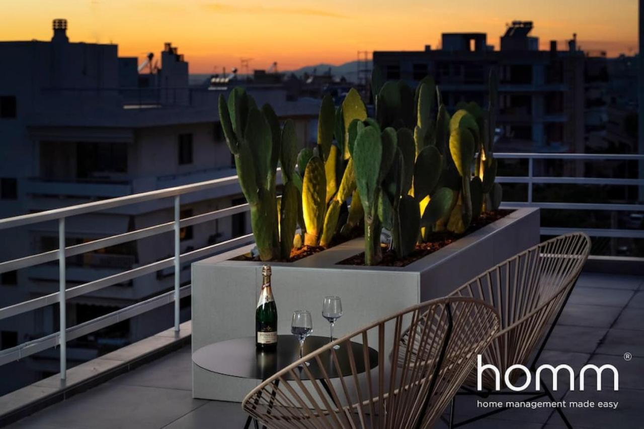 Brand New Homm Penthouse In Ano Glyfada, Dilou Apartment Atena Exterior foto