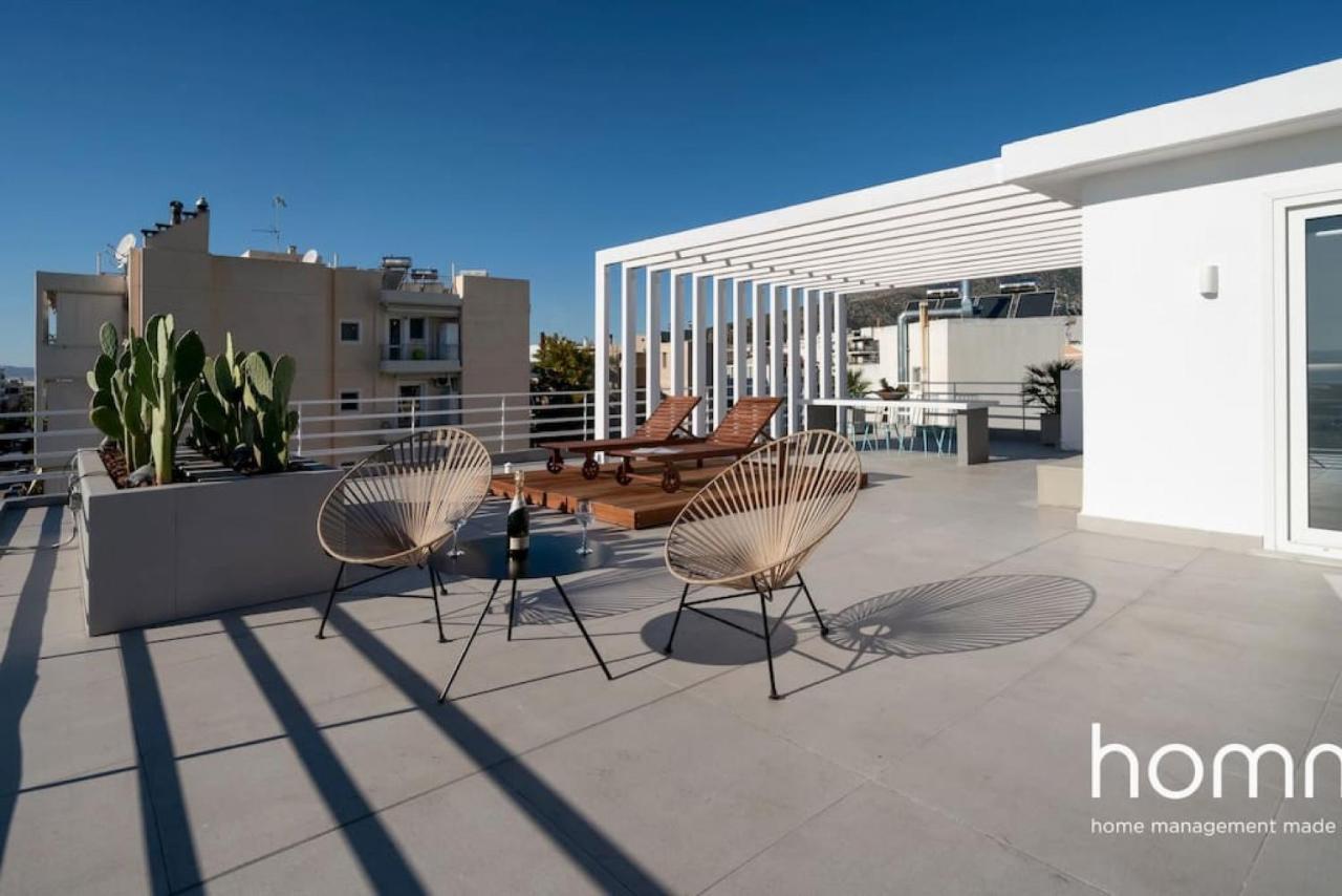 Brand New Homm Penthouse In Ano Glyfada, Dilou Apartment Atena Exterior foto