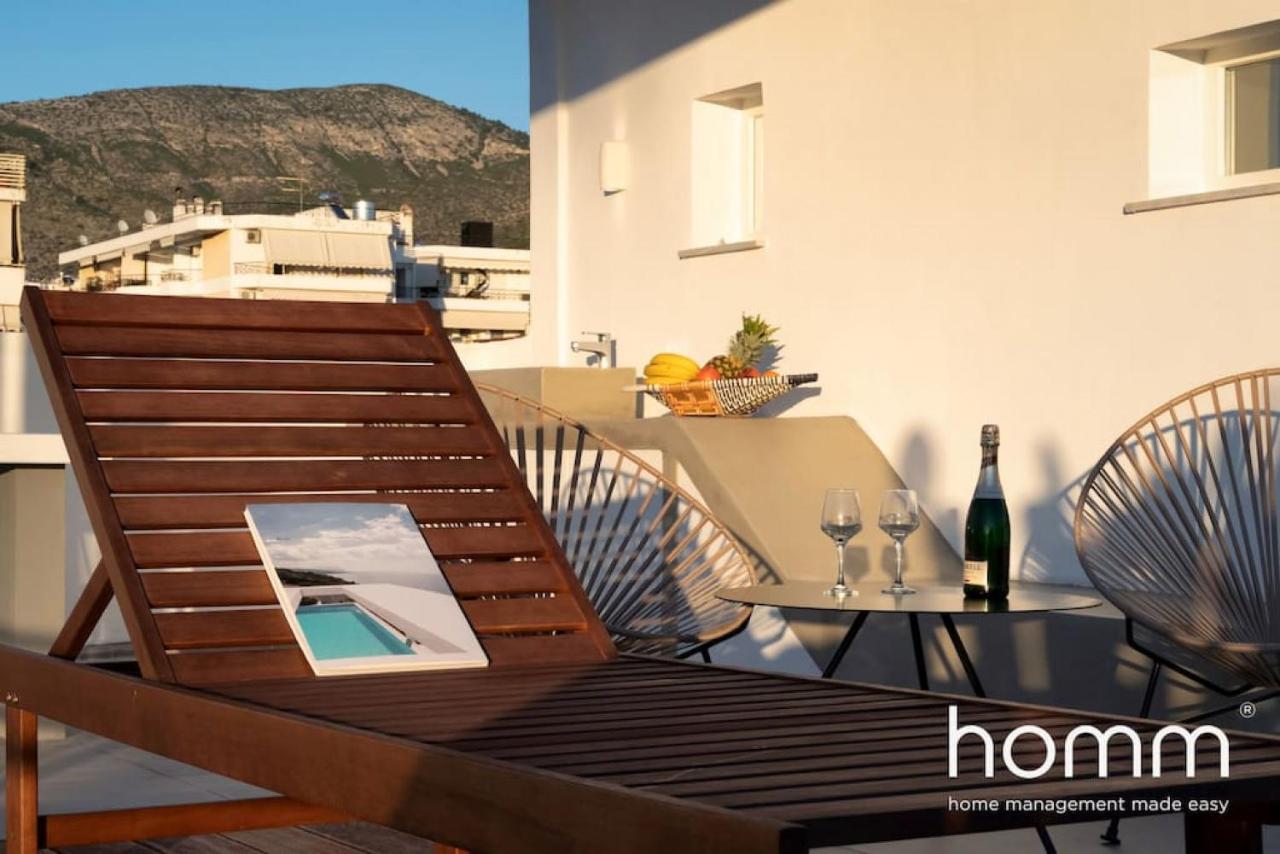 Brand New Homm Penthouse In Ano Glyfada, Dilou Apartment Atena Exterior foto