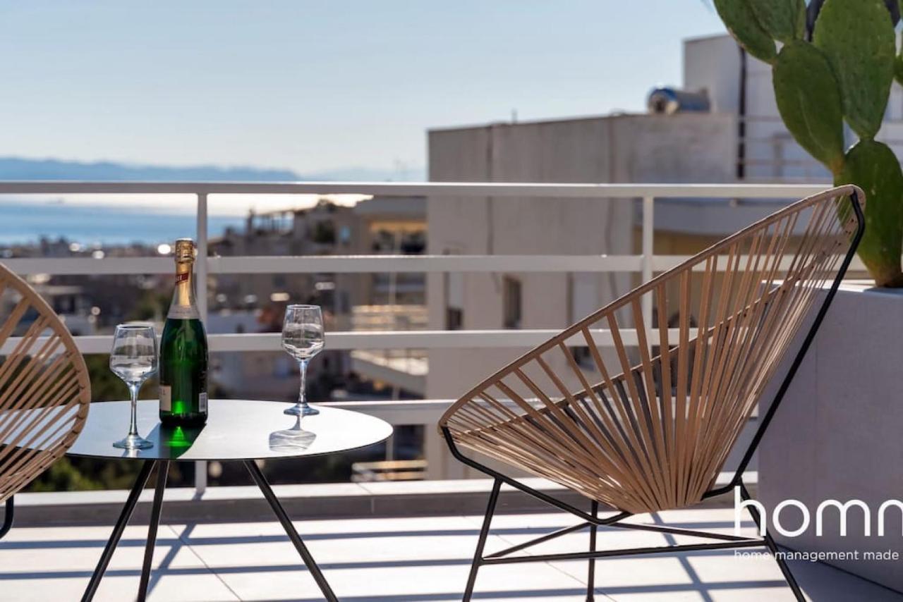 Brand New Homm Penthouse In Ano Glyfada, Dilou Apartment Atena Exterior foto