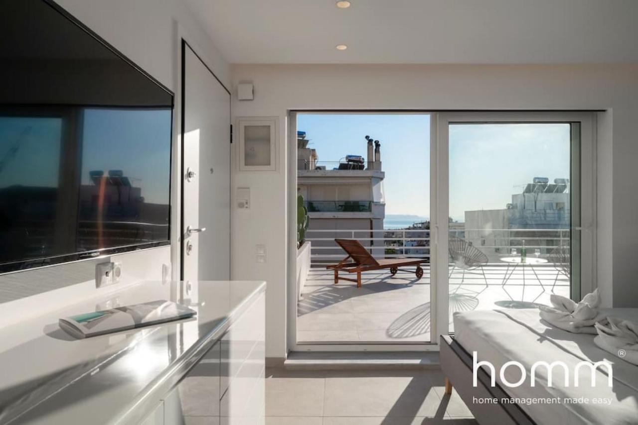 Brand New Homm Penthouse In Ano Glyfada, Dilou Apartment Atena Exterior foto