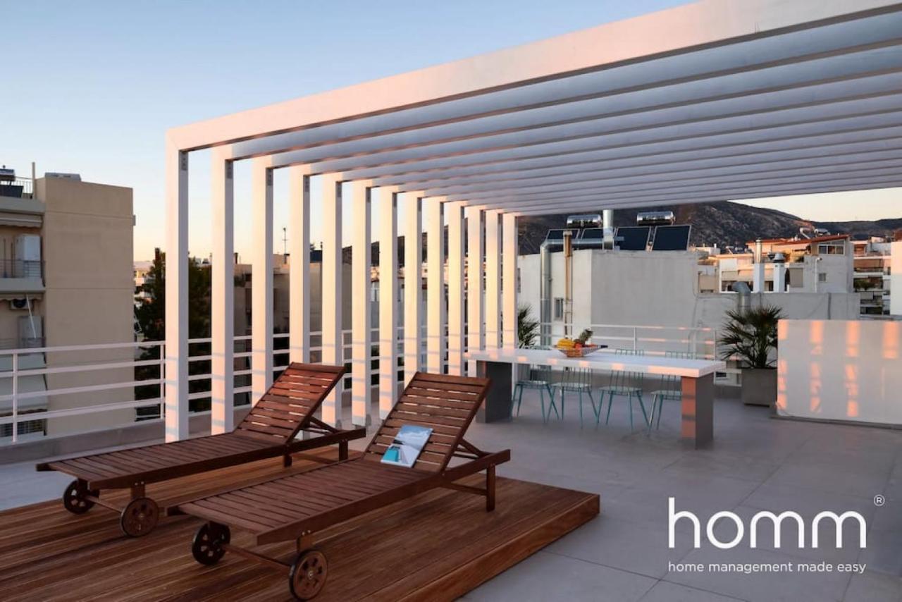 Brand New Homm Penthouse In Ano Glyfada, Dilou Apartment Atena Exterior foto