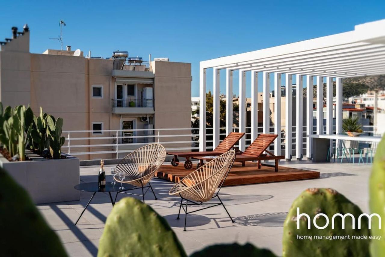 Brand New Homm Penthouse In Ano Glyfada, Dilou Apartment Atena Exterior foto