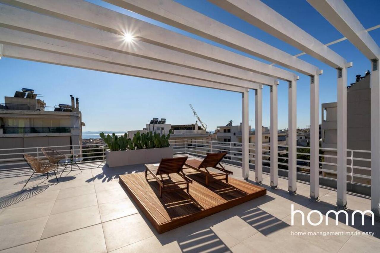 Brand New Homm Penthouse In Ano Glyfada, Dilou Apartment Atena Exterior foto